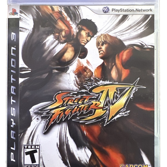 Street Fighter IV (Sony PlayStation 3, 2009) In Original Case. Good Condition